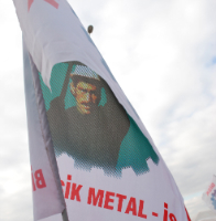 Workers from Metal-Is at the LabourStart 2011 Global Solidarity Conference in Istanbul.