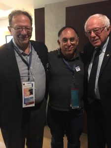Eric with Bernie and Larry.